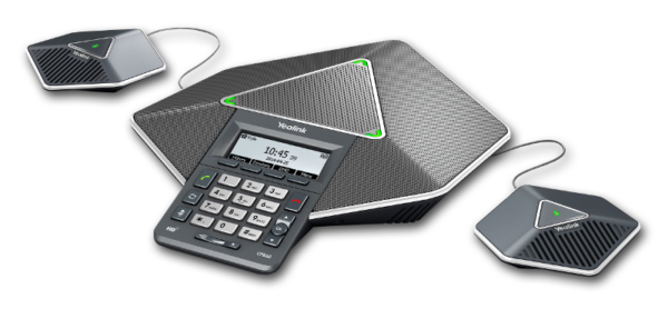 Telefon konferencyjny VoIP Yealink CP860 zestaw z dodatkowymi mikrofonami