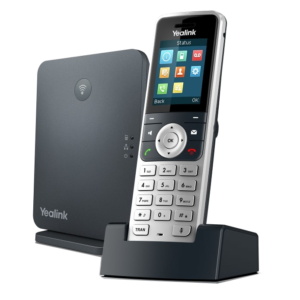 Zestaw Yealink stacja DECT W60B i słuchawka W53H
