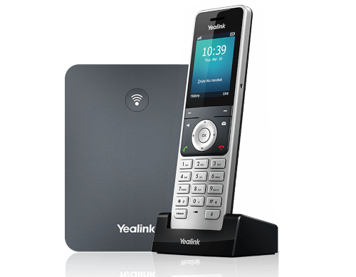 Yealink W76P: stacja DECT W76p i słuchawka yealink w56h zestaw telefon VoIP bezprzewodowy